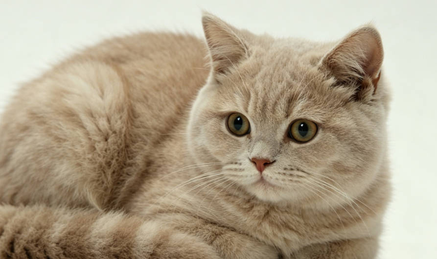 猫咪高雅趴卧与体态称重记录图示